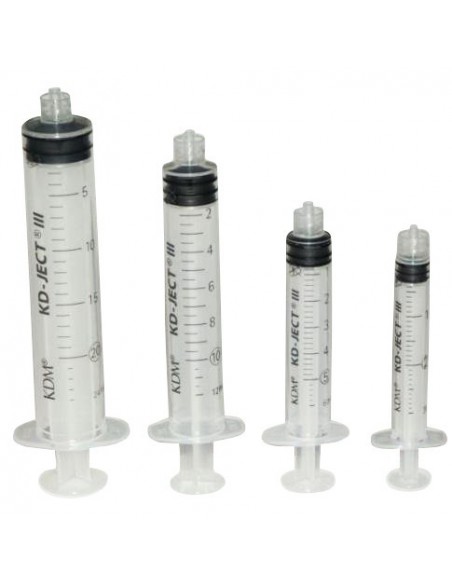 HA. STRZYKAWKI 3-CZĘŚ KD- JECT LUER-LOK 3ML.10SZT