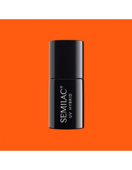 SEMILAC 566 LAKIER HYBRYDOWY NEON ORANGE 7 ML