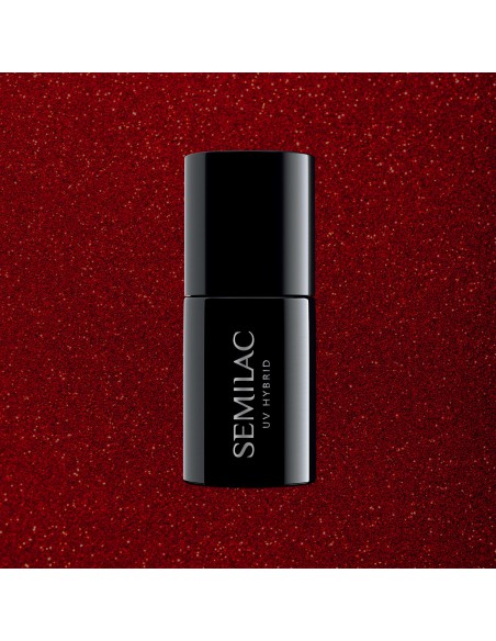 SEMILAC 347 PRETTY RED GLITER 7ML