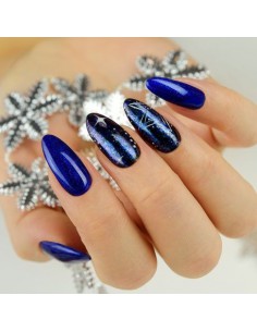 SEMILAC 087 GLITTER INDIGO 7ML. 2