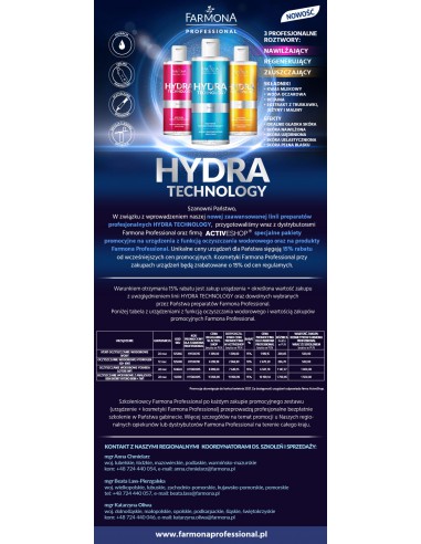 FARMONA HYDRA TECHNOLOGY ROZT.MOCNO REGENERU500ML