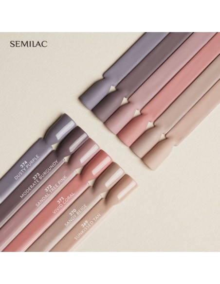 SEMILAC 374 DUSTY PURPLE 7 ML