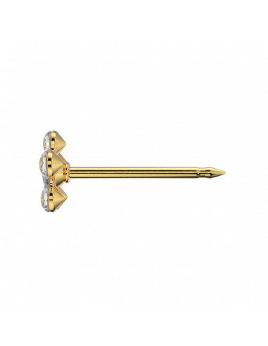 STUDEX 7511-6049 STOKROTKA SZAFIR BRYLANTY ZŁOTA