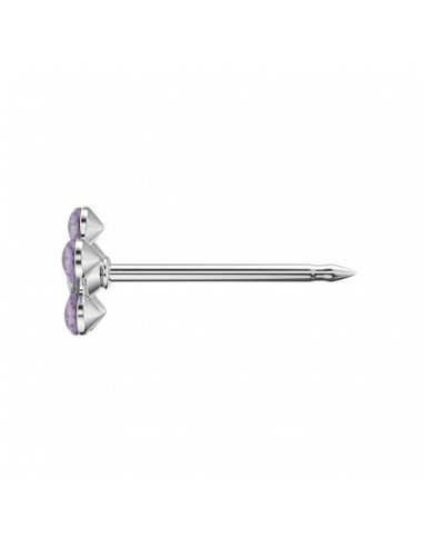 STUDEX 7512-6284 STOKROTKA TANZANIT BRYLANT SREBRN