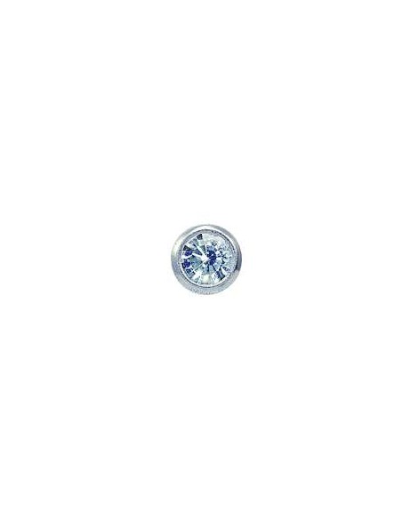 STUDEX 7532-0204 3mm BRYLANT W OPRAWIE SREBRNEJ