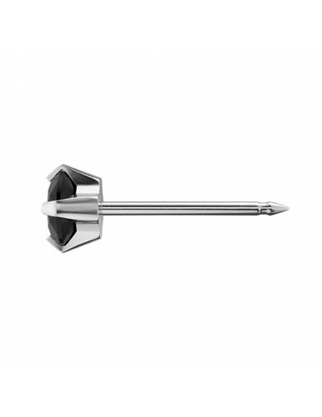STUDEX 7522-0160 4mm CZARNA CUBIC ZIRCONIA