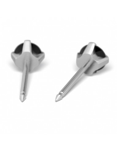 STUDEX 7522-0160 4mm CZARNA CUBIC ZIRCONIA
