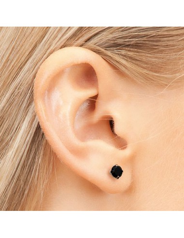 STUDEX 7522-0160 4mm CZARNA CUBIC ZIRCONIA