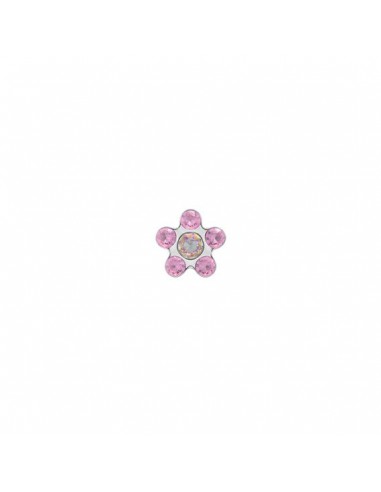 STUDEX 7582-6015 BABY STOKROTKA KRYSZ.RÓŻ SREBRNE