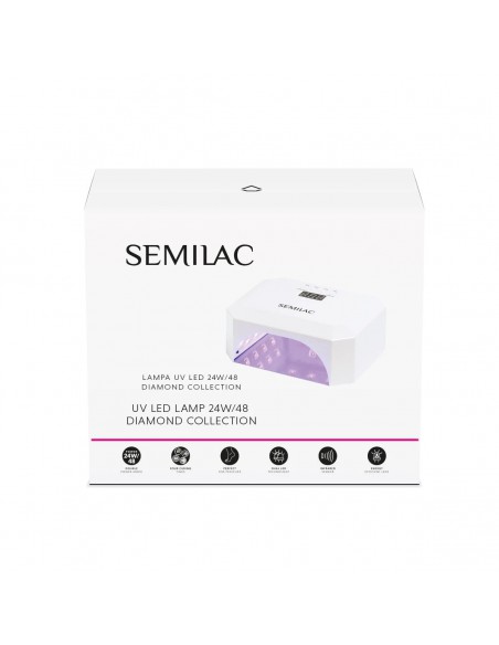 SEMILAC LAMPA UV LED 24W/48 DIAMOND COLLECTION