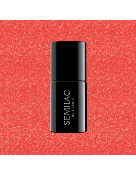 SEMILAC 392 LAKIER HYBRYDOWY RED HEARTBREAKER 7ML.
