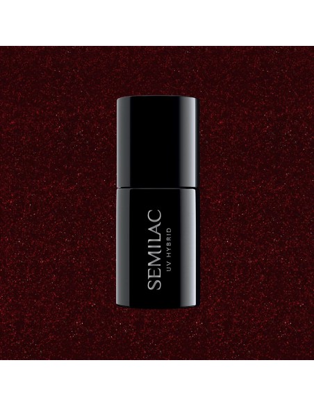 SEMILAC 393 LAKIER H SPARKLING BLACK CHERRY 7ML.