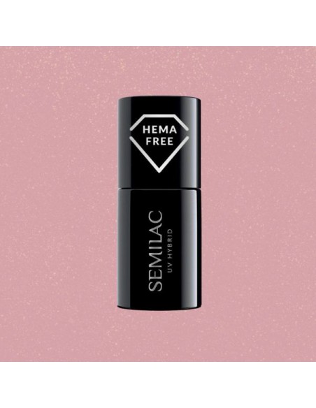 SEMILAC 376 SHIMMER STONE PINK DIAMOND7 ML
