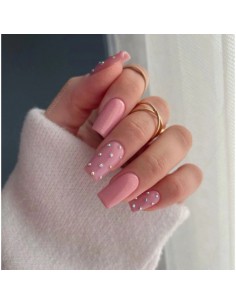 SEMILAC 376 SHIMMER STONE PINK DIAMOND7 ML 2