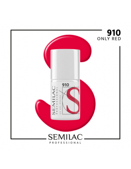 SEMILAC PROF.910 ONLY RED 7ML