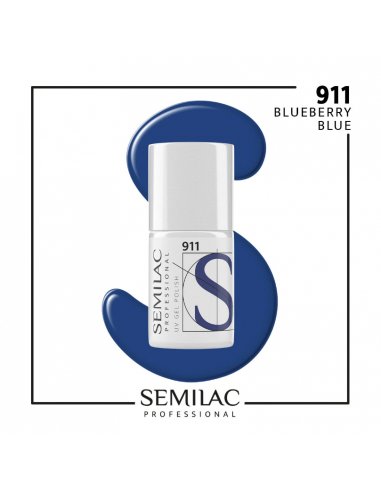 SEMILAC PROF.911 BLUEBERRY BLUE 7ML