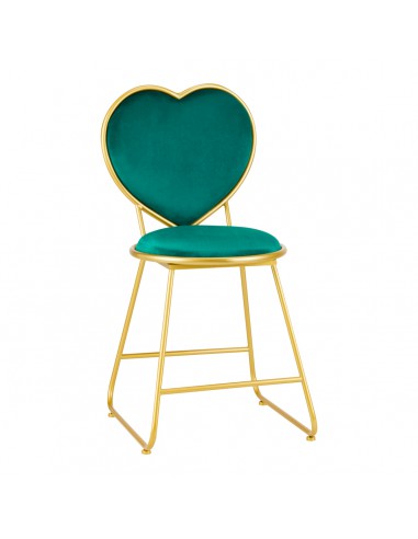 Krzesło Velvet MT-309 złoto zielone