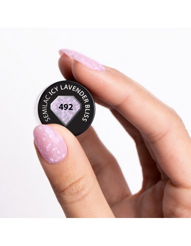 SEMILAC 492 ICY LAVENDER BLISS 7ML.