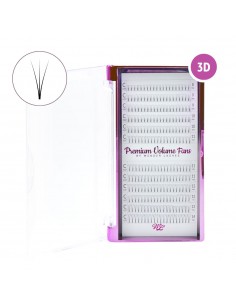 WONDER LASHES RZĘSY PREMIUM VOLUME 3D D 0,07 DŁ.9