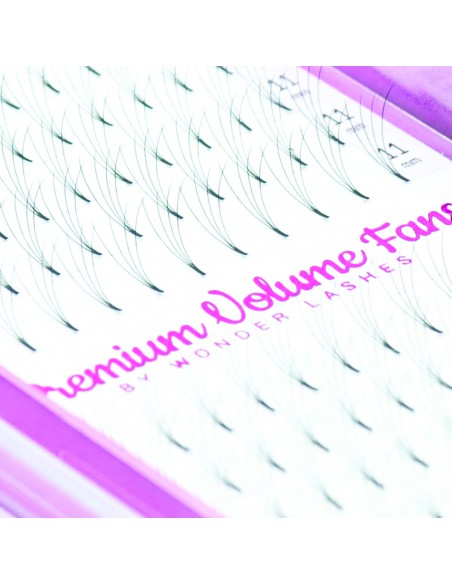 WONDER LASHES RZĘSY PREMIUM VOLUME 4D C 0,07 DŁ.13