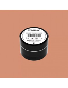SEMILAC ŻEL BUILDER GEL COVER WARM BEIGE 15G