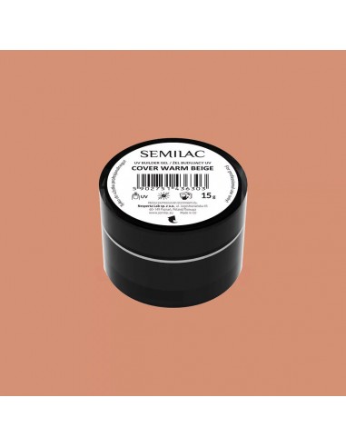 SEMILAC ŻEL BUILDER GEL COVER WARM BEIGE 15G