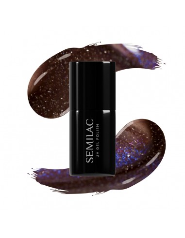 SEMILAC 827 GEL POLISH AI BROWN 7ML
