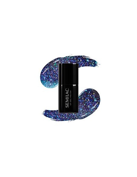 SEMILAC 826 GEL POLISH VIRTUAL BLUE 7 ML