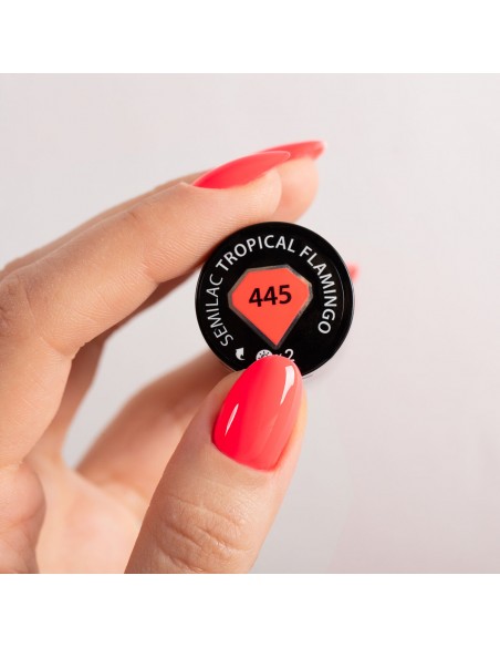 SEMILAC 445 TROPICAL FLAMINGO 7ML.