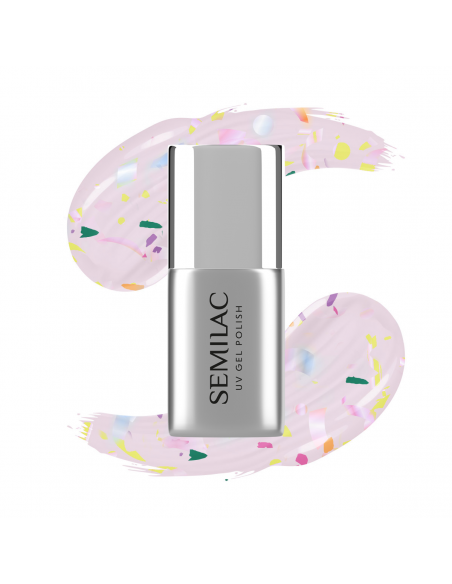 SEMILAC TOP T27 NO WIPE MATTE VIOLET GALAXY 7 ML