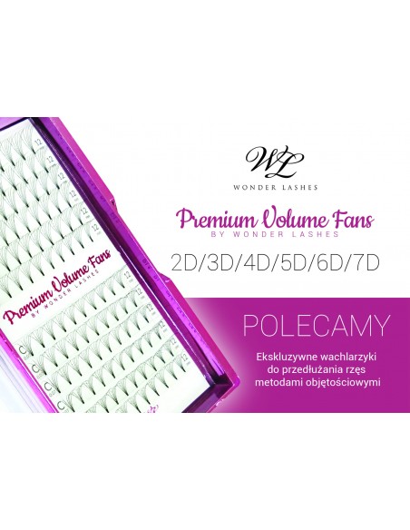 WONDER PREMIUM VOLUME FANS 5D SŁOIK C 0,07 DŁ.8