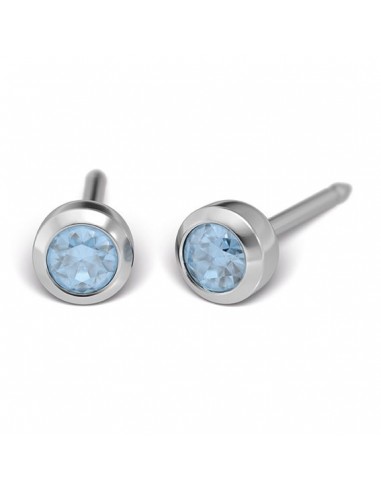 STUDEX 7512-0203 3mm AQUAMARYN W OPRAWIE SREBRNEJ