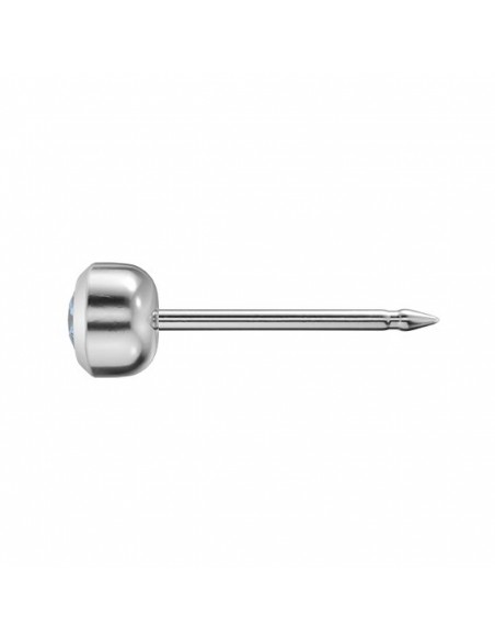 STUDEX 7512-0203 3mm AQUAMARYN W OPRAWIE SREBRNEJ