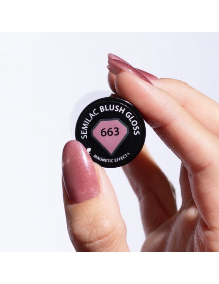 Semilac 663 Blush Gloss 7 ml