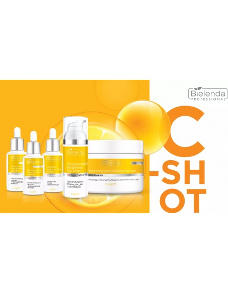 Bielenda C-Shot maska hydrorewit.efekt holo flash