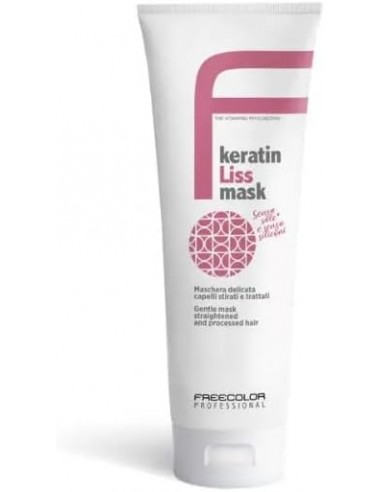 FREECOLOR KERATIN LISSE MASKA OCHR.WŁ. PROST 250ML