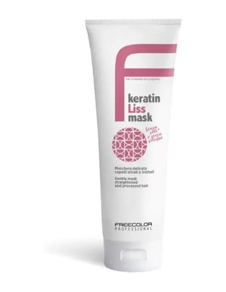 FREECOLOR KERATIN LISSE MASKA OCHR.WŁ. PROST 250ML