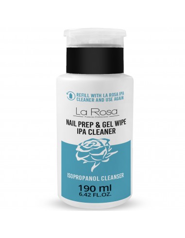 La Rosa Nail Prep & Gel Wipe Ipa Cleaner 190 ml