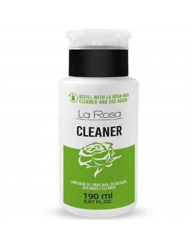 La Rosa Cleaner Nail Cleanser Whit Pump 190 ml