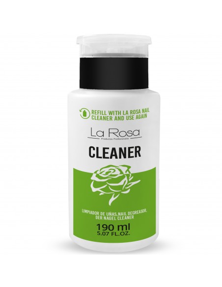 La Rosa Cleaner Nail Cleanser Whit Pump 190 ml