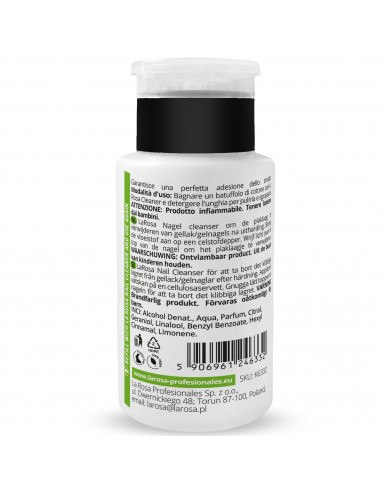 La Rosa Cleaner Nail Cleanser Whit Pump 190 ml