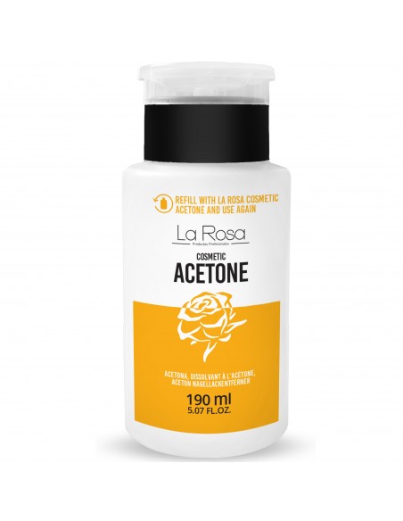 La Rosa Pure Aceton 190 ml pump