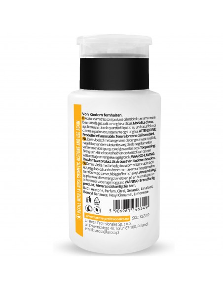 La Rosa Pure Aceton 190 ml pump