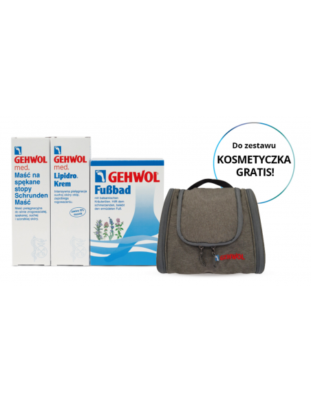 Gehwol Zestaw do pielęgnacji stóp + kosmetyczka