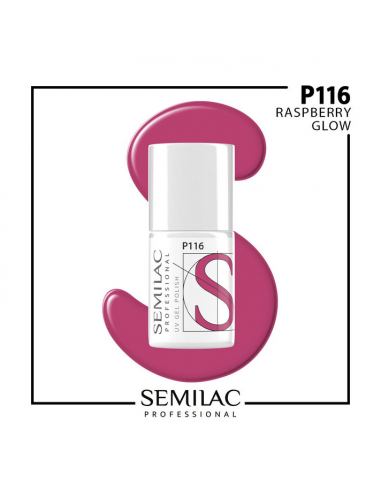 Semilac Prof.P116 Raspberry Glow 7ml