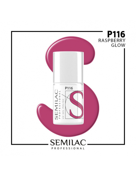 Semilac Prof.P116 Raspberry Glow 7ml