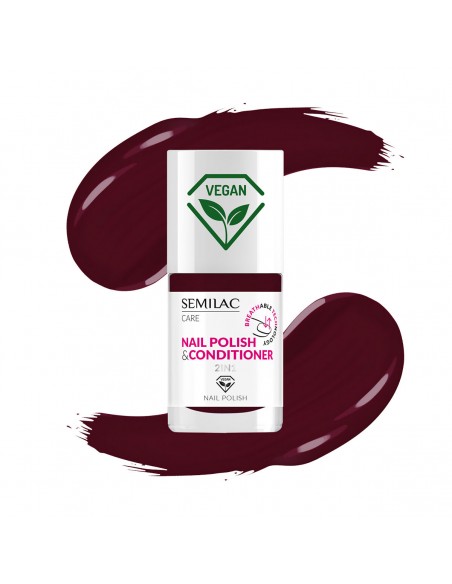 Semilac 024 Lakier Klasyczny z Odżywką 2w1 7 ml.
