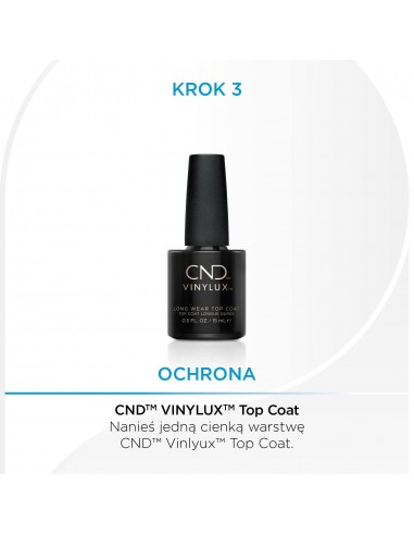 Vinylux Long Wear Shine Top Coat 15 ml.