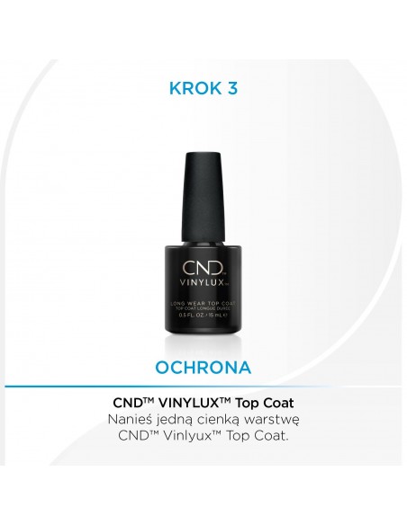 Vinylux Long Wear Shine Top Coat 15 ml.