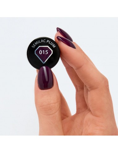 Semilac 015 Plum 7 ml.